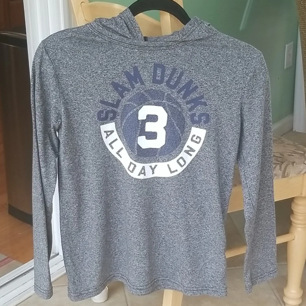 Childrens place  Navy/gray  hoodie Large